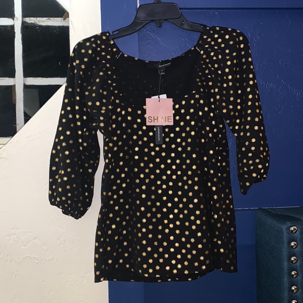 Small harve Bernard, bell sleeves blouse